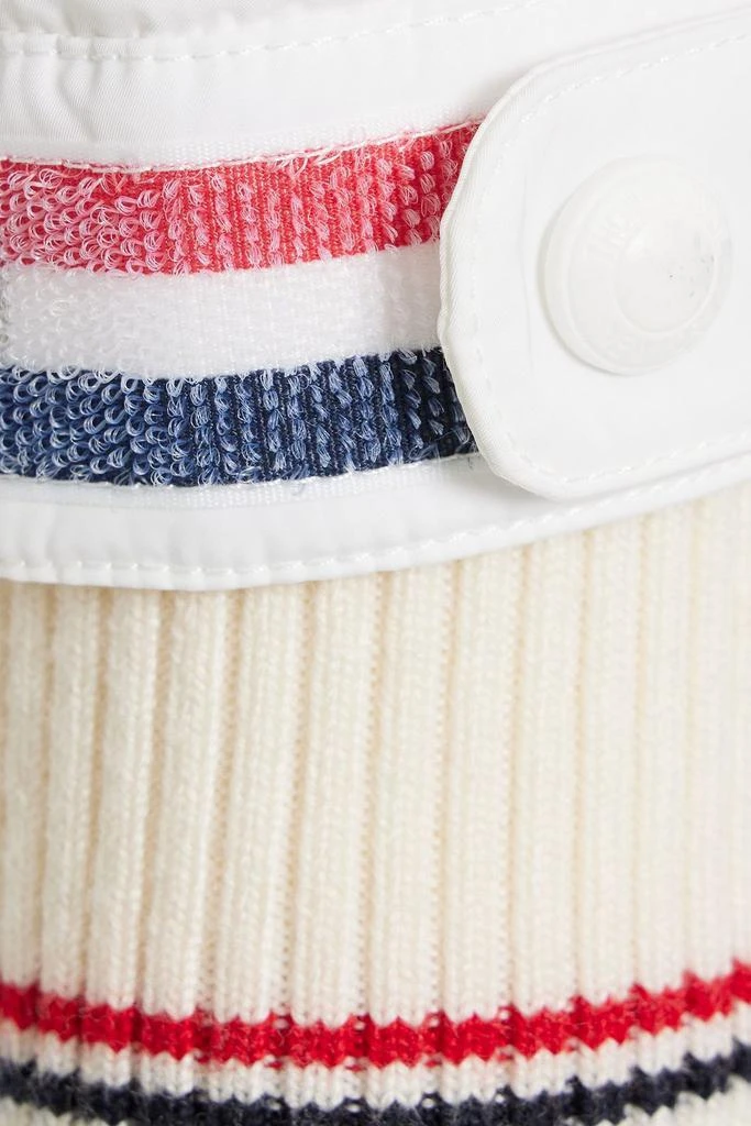 Thom Browne Striped quilted shell down jacket 4