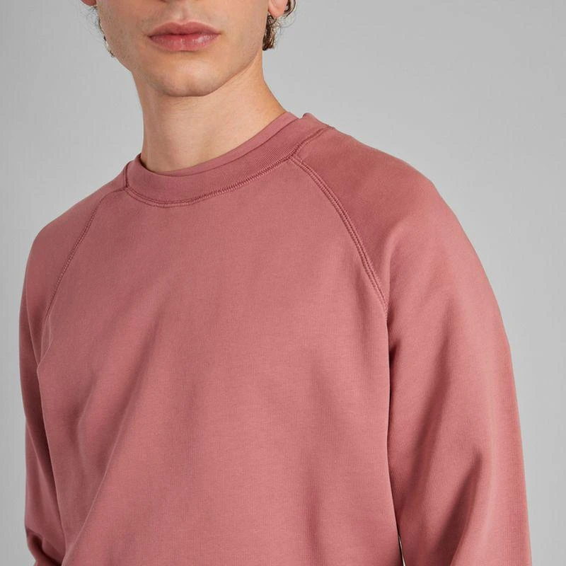 L'Exception Paris Sweatshirt round neck in organic cotton Dark rose L'EXCEPTION PARIS 4