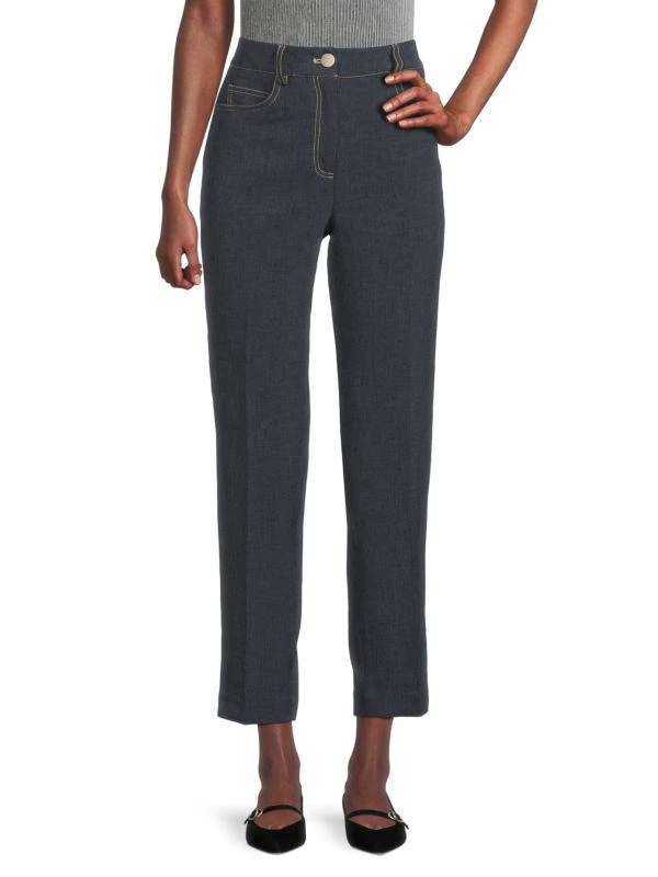 Tahari Solid Slim Jeans 1