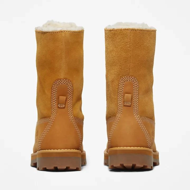 Timberland Courma Kid Warm-lined Fold-Down Boot for Youth in Yellow 5
