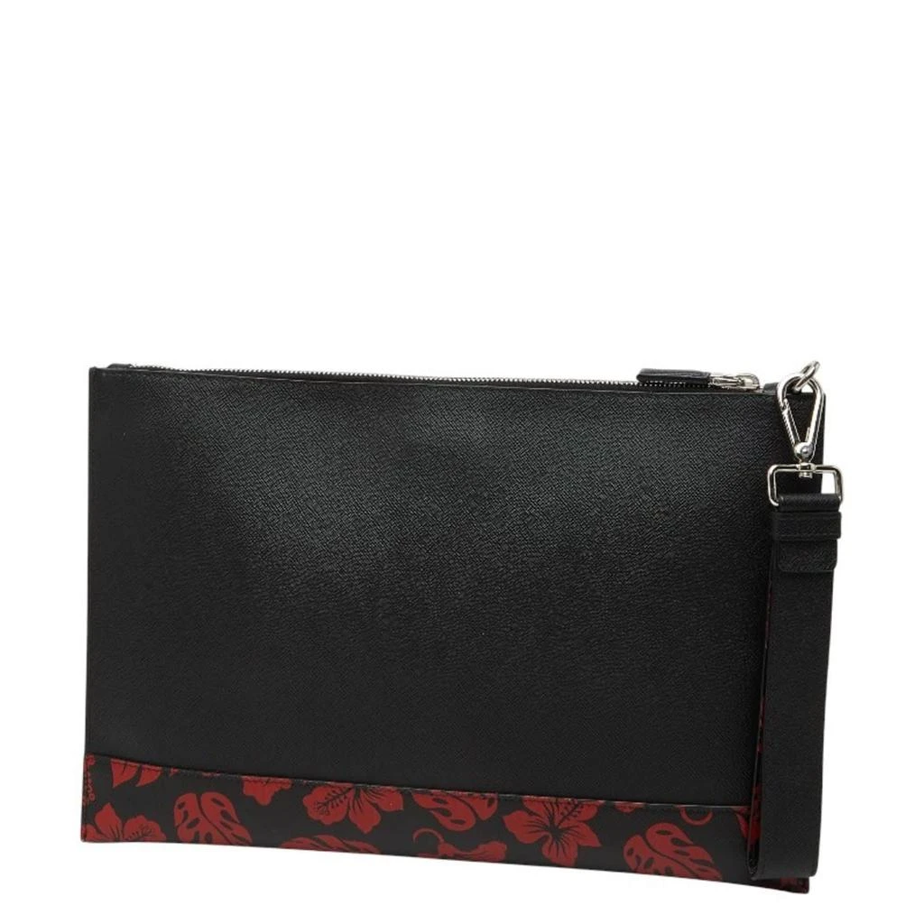 Prada Color Leather Clutch Bag (Pre-Owned) 2