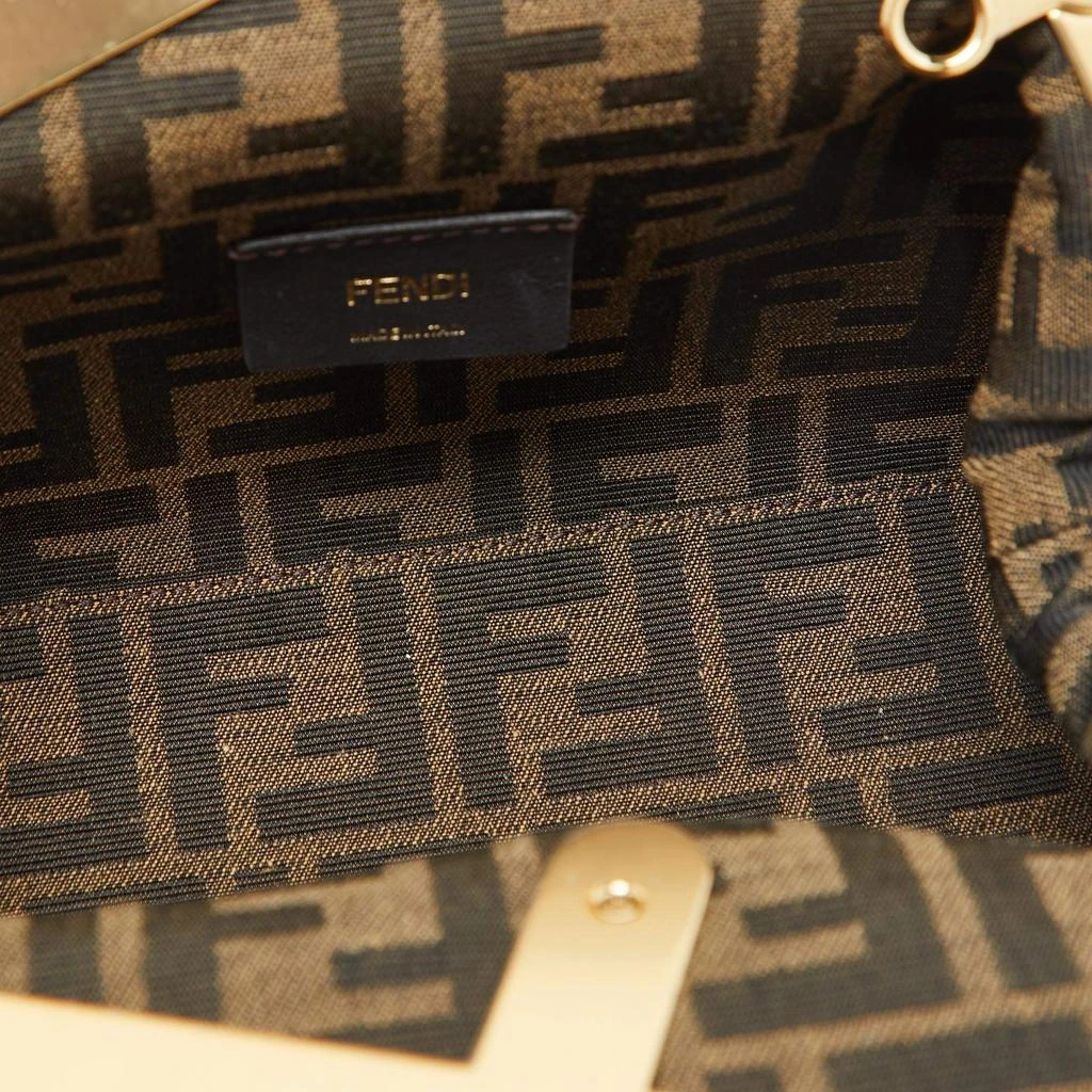 Fendi Fendi Pink Leather Fendi First Clutch 7