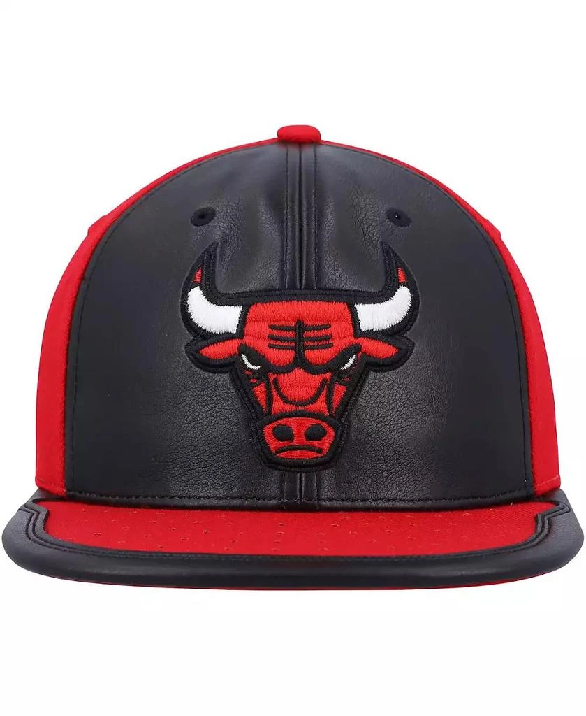 Under Armour Men's Mitchell & Ness Black, Red Chicago Bulls Day One Snapback Hat 3