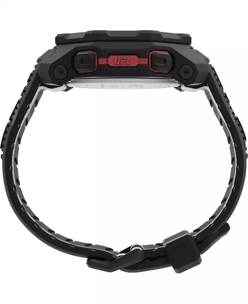 Timex UFC Men's Knockout Digital Black Polyurethane Watch, 48mm 3