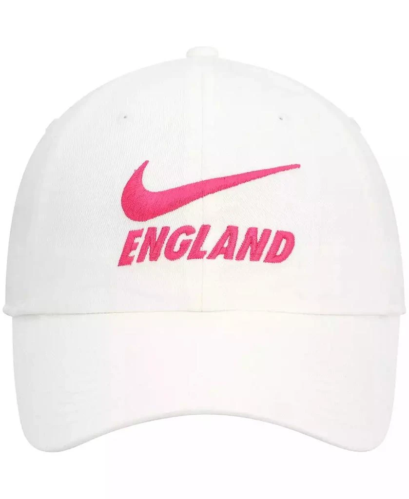 NIKE Women's White England National Team Campus Adjustable Hat 3