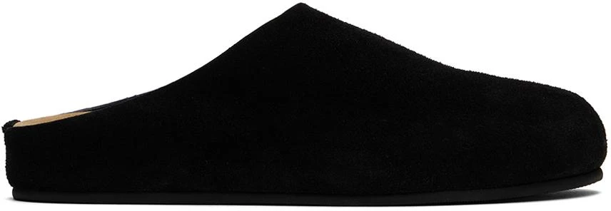 The Row Black Hugo Loafers 1