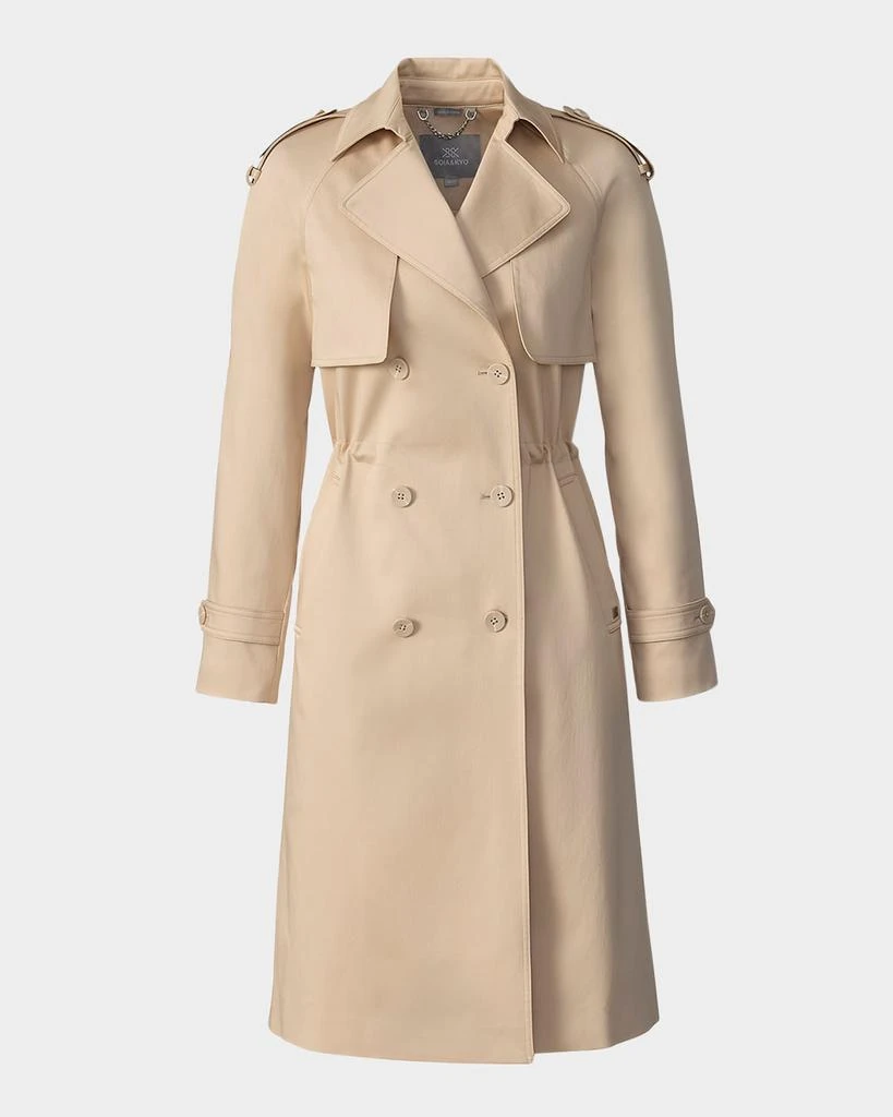 Soia & Kyo Classic Trench Coat 1