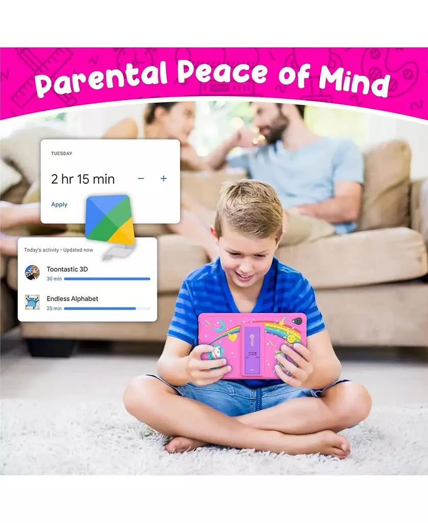 Contixo K80A 8" Kids Learning Tablets, Disney eBook Pre-Installed, Android 13, 32GB, Kid-Proof Case
Stylus 7