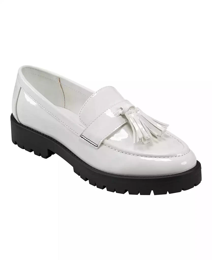 Bandolino Women's Fillup Lug Sole Tassel Loafers 1
