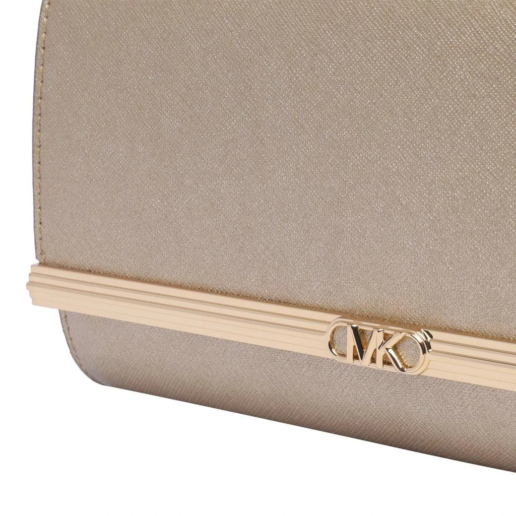 Michael Kors Michael Michael Kors Mona Large Metallic Clutch Bag 4