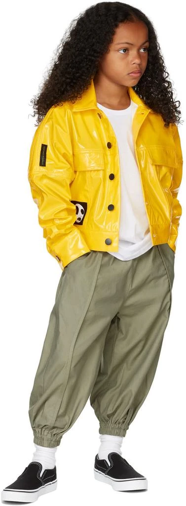 STRATEAS CARLUCCI SSENSE Exclusive Kids Yellow Mini Macro Jacket 4