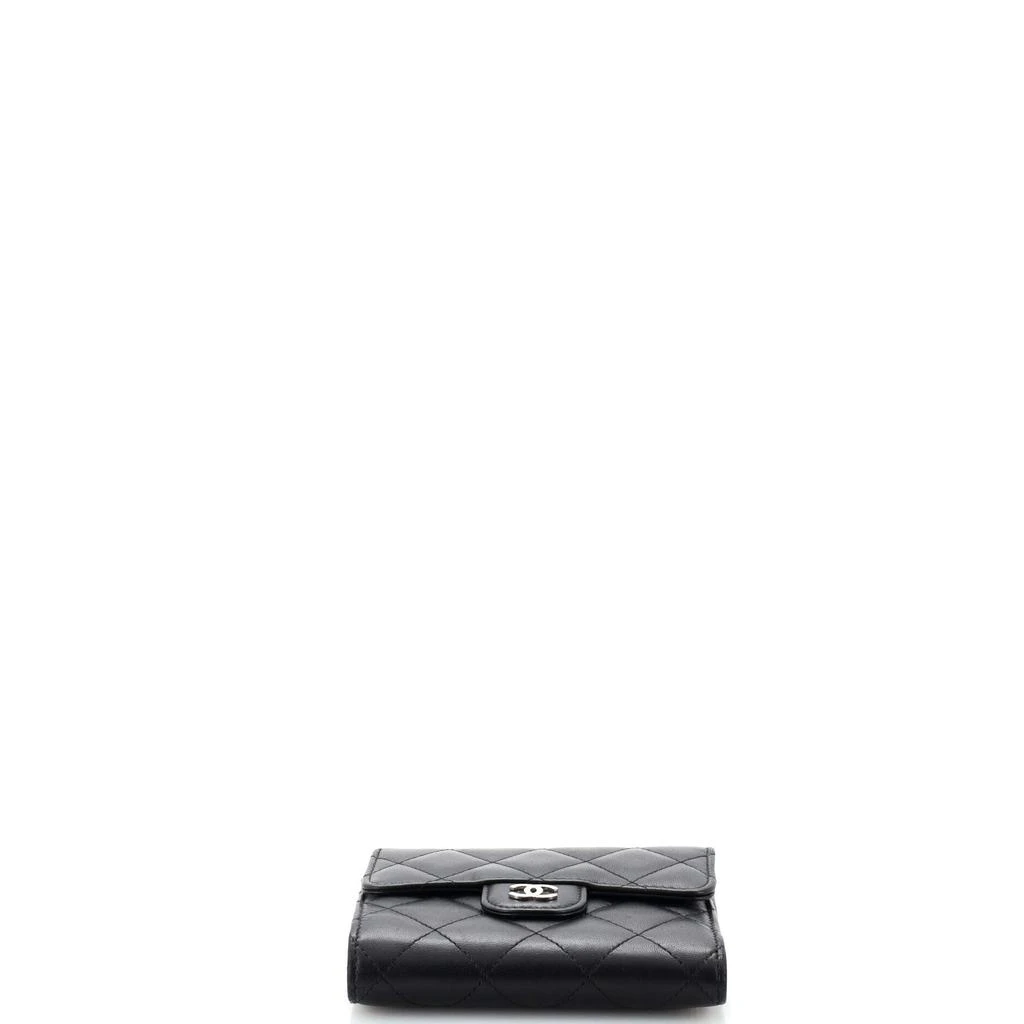Chanel CC Compact Classic Flap Wallet Quilted Lambskin 4