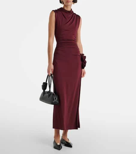 Magda Butrym Embellished leather ballet flats 3