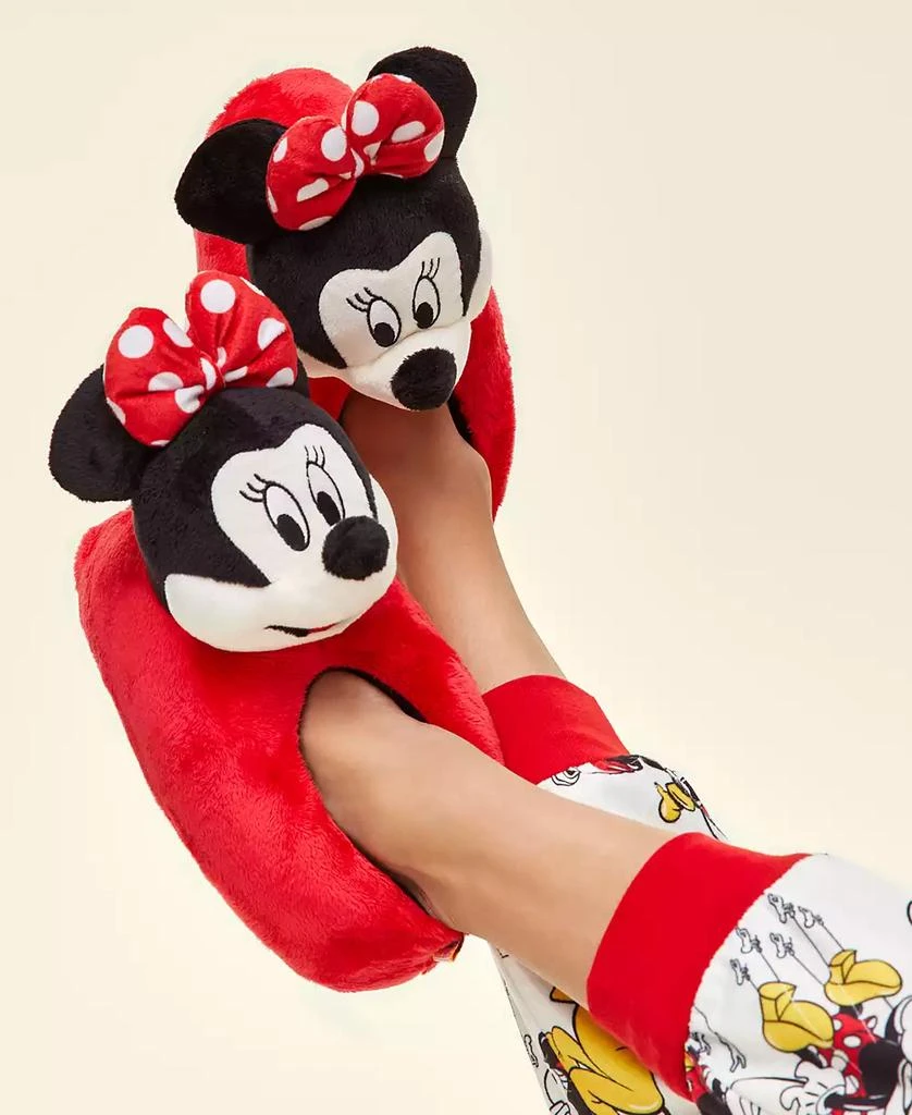 Disney | Macy's Adult Minnie Mouse Balloon 3D Slippers, Created for Macy's 1
