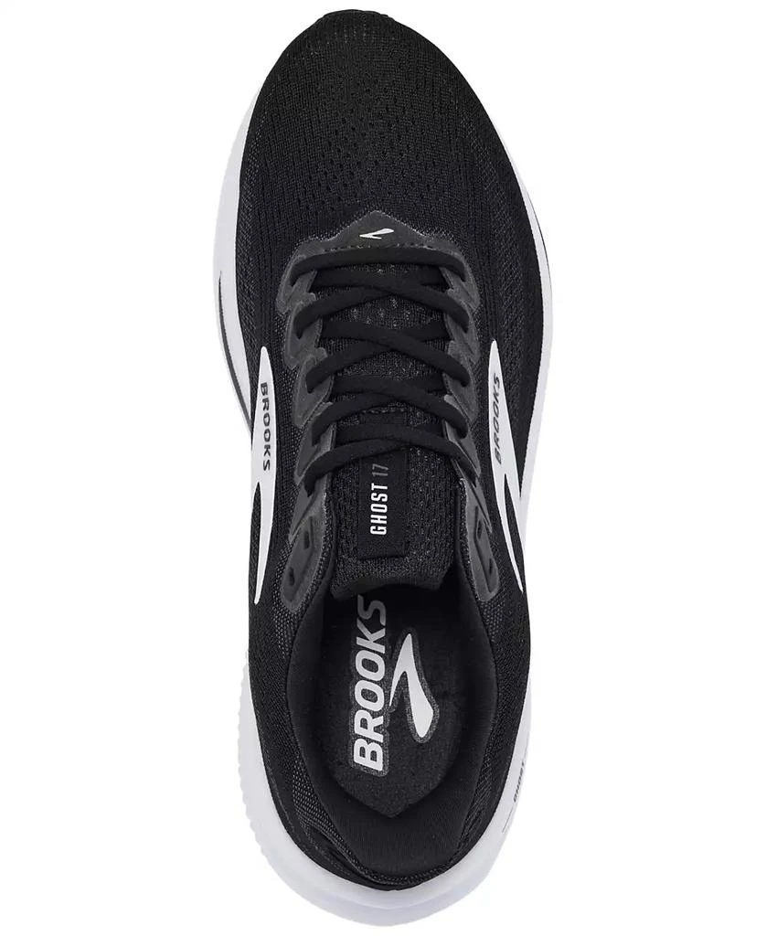 Brooks Men's Ghost 17 Wide-Width Running Sneakers from Finish Line 5