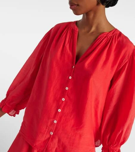 Velvet Mel cotton and silk shirt 5