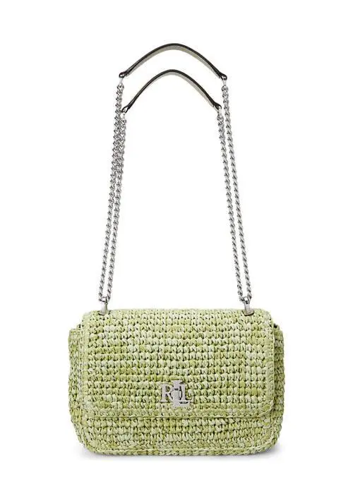 Ralph Lauren Mélange Woven Straw Medium Sophee Bag 2