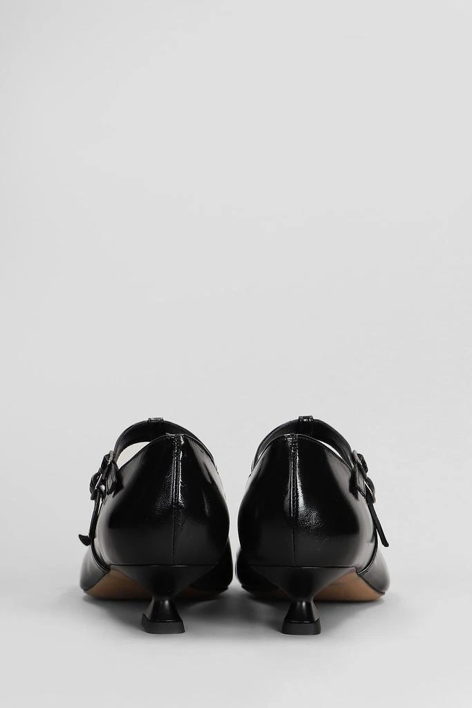 The Seller Pumps In Black Patent Leather 2