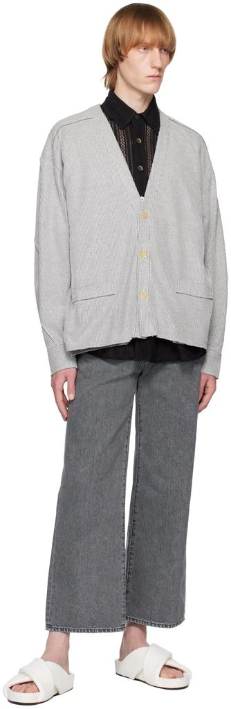 JieDa Black Semi-Sheer Shirt 4