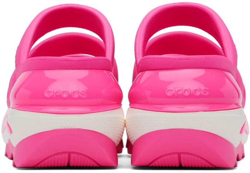 Crocs Pink Mega Crush Triple Strap Sandals 2