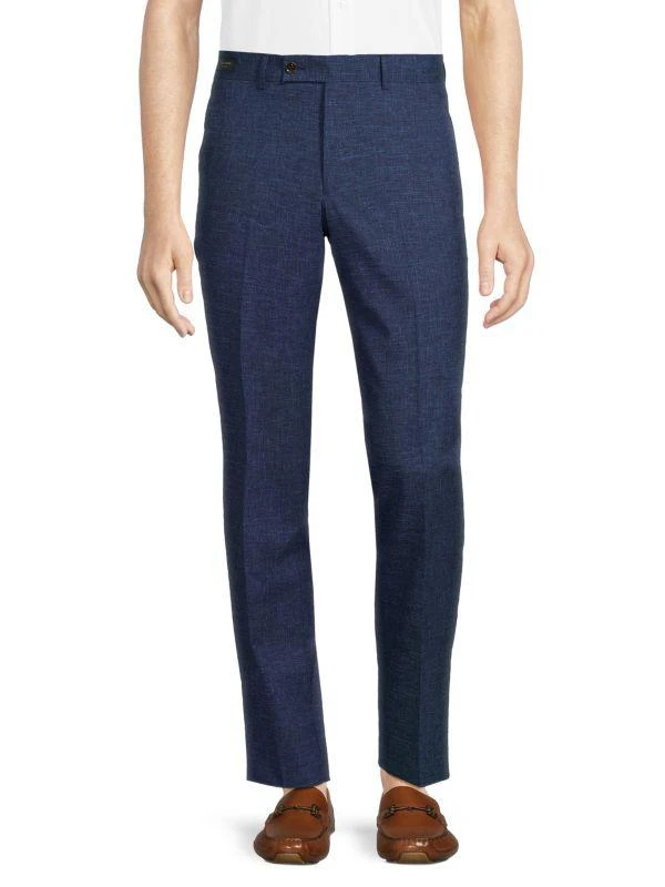 Ted Baker London Jerome Flat Front Modern-Fit Dress Pants 1