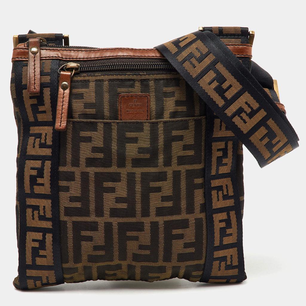 ★人気★【FENDI】Ff Squared Compact Messenger Bag Fendi Fendi FF Squared Compact Messenger Bag - Shoulder Bags