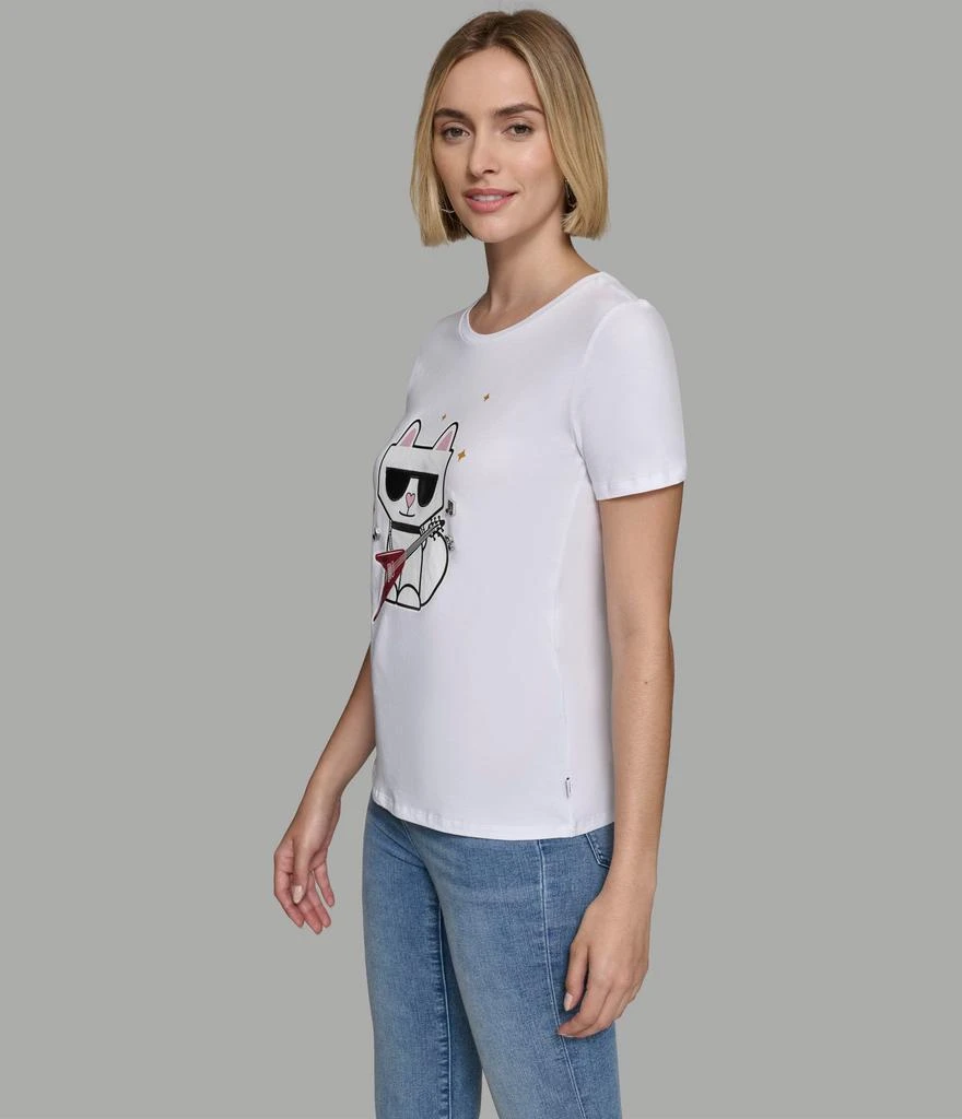 Karl Lagerfeld Paris ROCKER CHOUPETTE TEE 2
