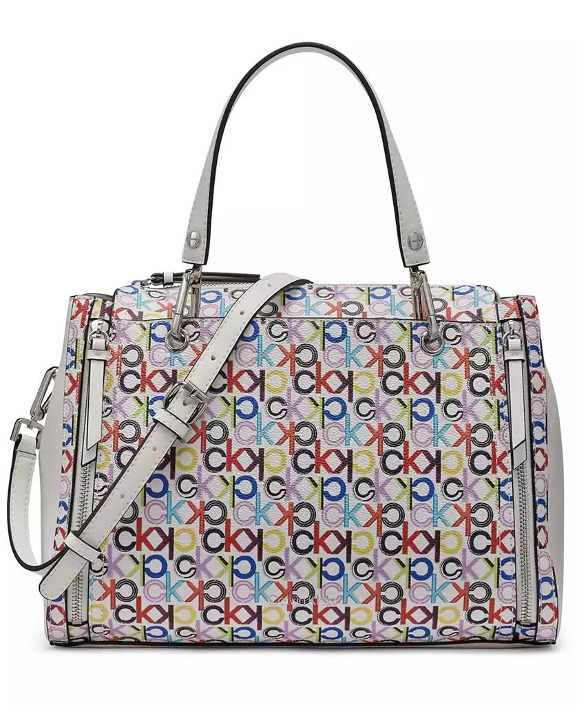 Calvin Klein Garnet Adjustable Medium Satchel Bag