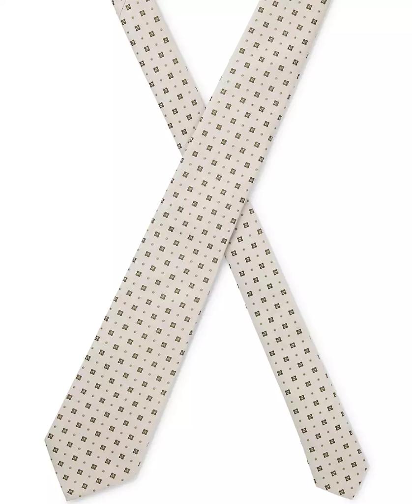 Hugo Boss Men's Jacquard Pattern Formal Silk Tie