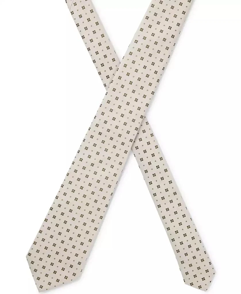 Hugo Boss Men's Jacquard Pattern Formal Silk Tie 2