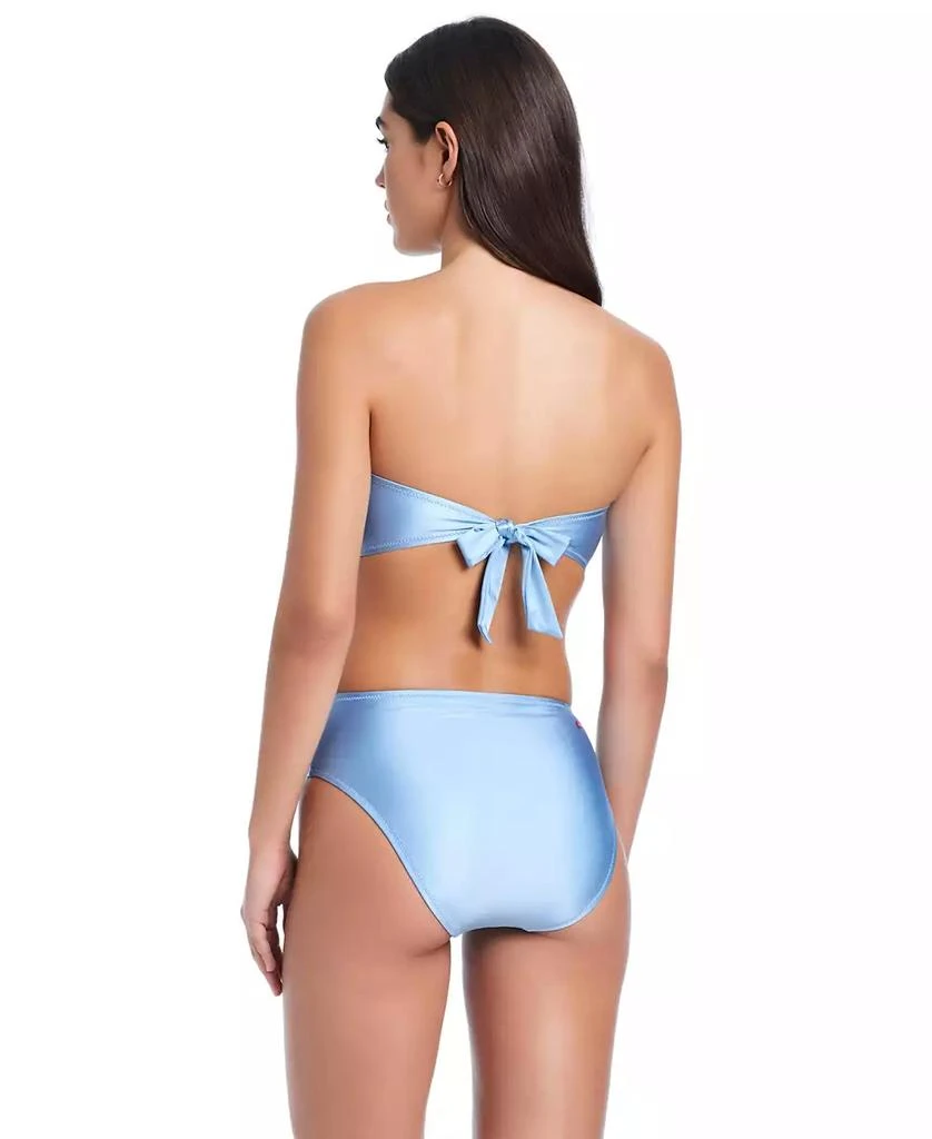 Red Carter Pearls Of Wisdom O-Ring Bandeau Top 7