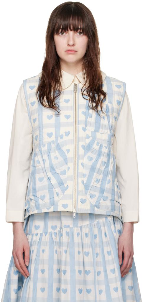 Story mfg. Blue Girolle Vest