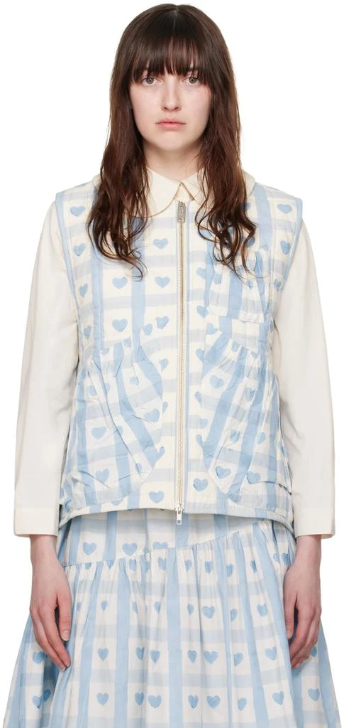 Story mfg. Blue Girolle Vest 1