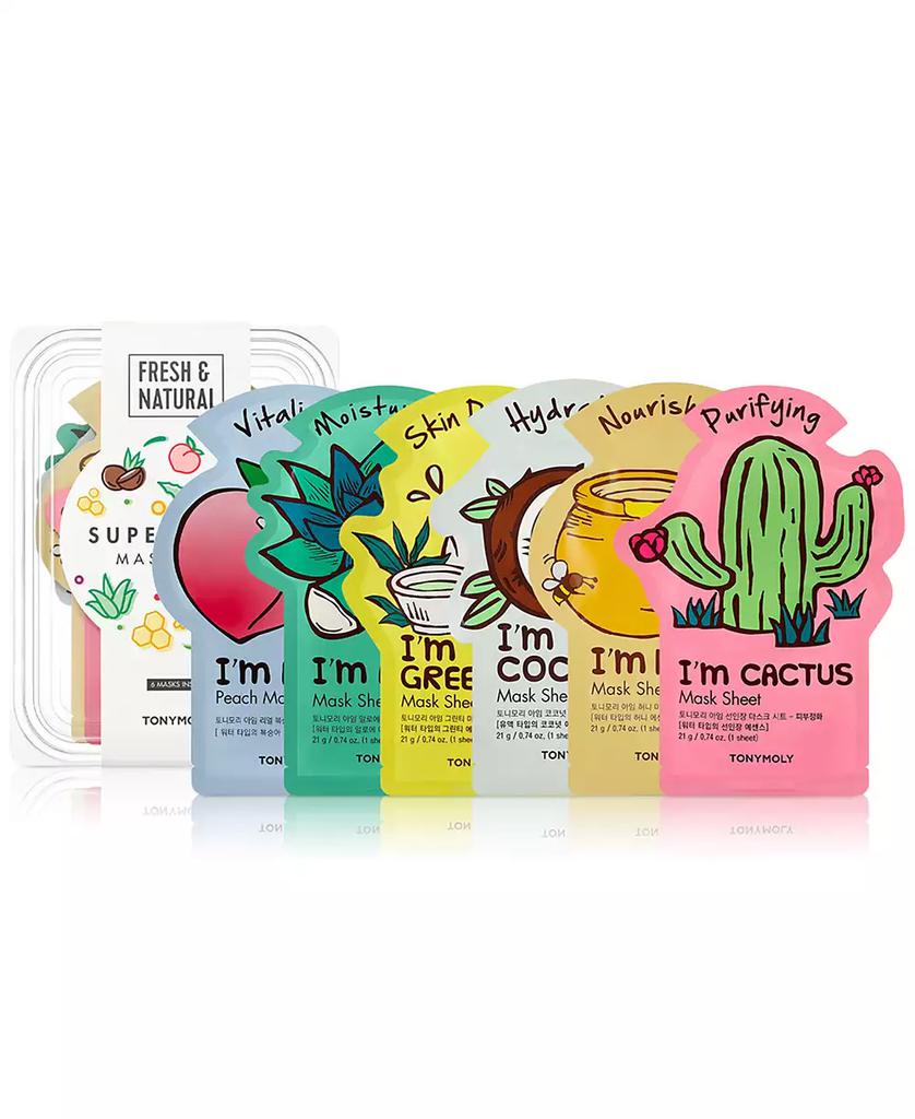 TONYMOLY 6-Pc. Super Food Mask Bowl Set
