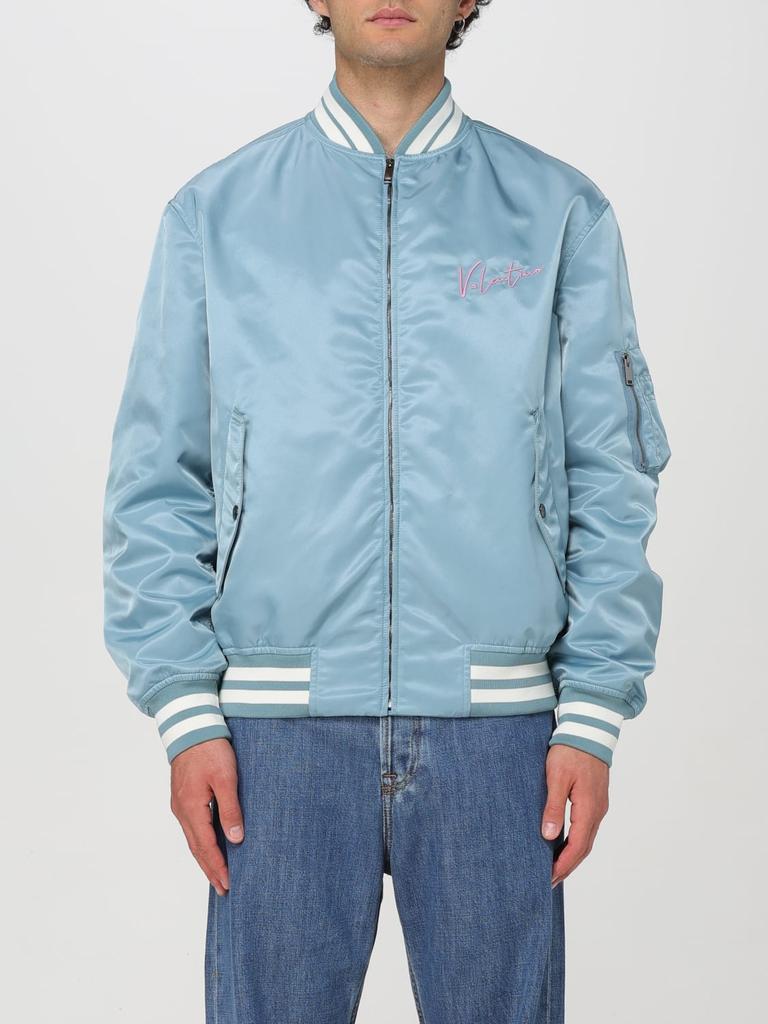 【ヴァレンティノ】 Jackets - Bomber Jackets ジャケット Valentino Logo Patch Bomber Jacket – Lucca Fashions