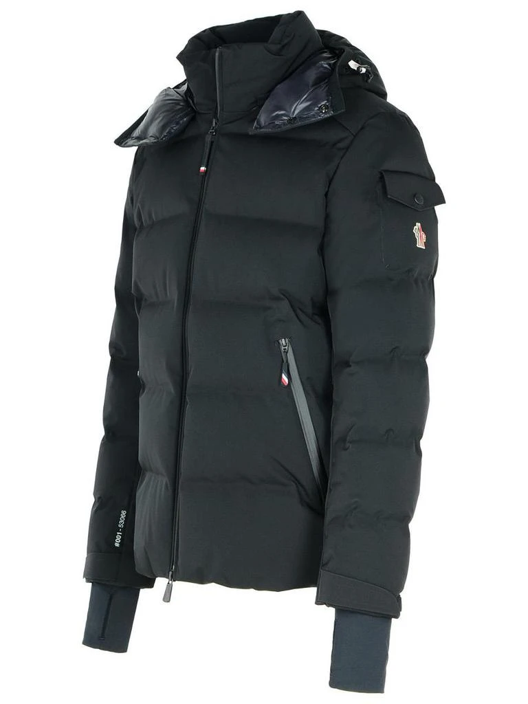 Moncler Moncler Grenoble 'Montgetech' Black Nylon Down Jacket 2