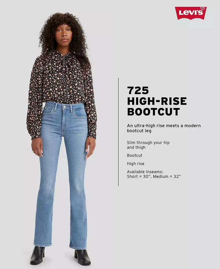 Levi's 725 High-Waist Classic Stretch Bootcut Jeans 3