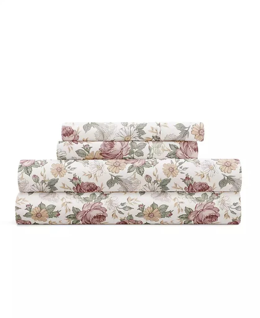 IENJOY HOME Delicate Blossoms 3-P.c. Sheet Set
