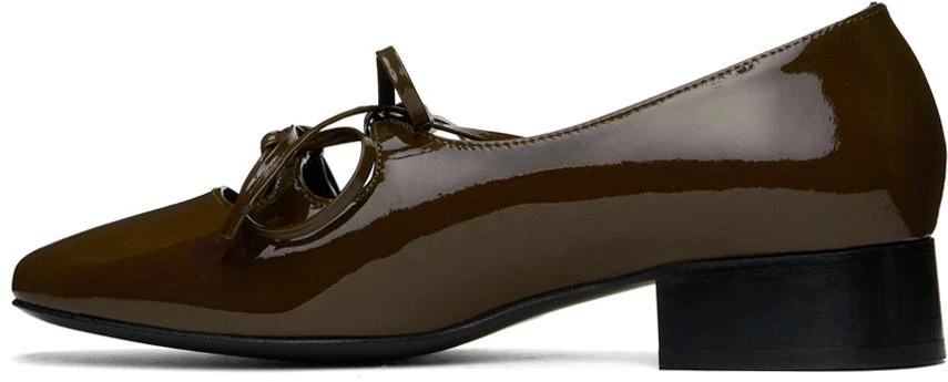 Nicole Saldaña Brown Isabel Ballerina Flats 3