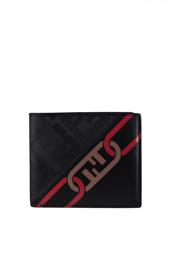 折りたたみ財布 FENDI FLOWER BOUQUET FF FABRIC MEDIUM TRI-FOLD WALLET Fendi Fendi Flower Bouquet Ff Fabric Medium Tri-Fold Wallet