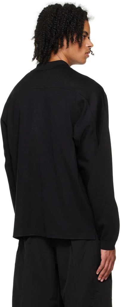 DESCENTE Black Fusion Knit Polo 3