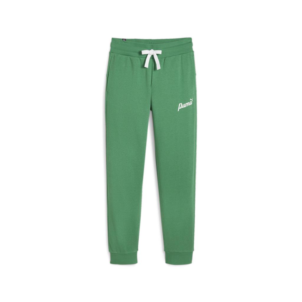 Puma PUMA Women s ESS Script Sweatpants archive green Large Women s Pants Free Shipping BeyondStyle