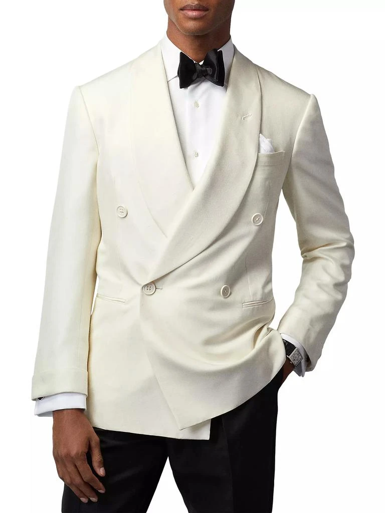 Ralph Lauren Kent Silk Double-Breasted Blazer 3