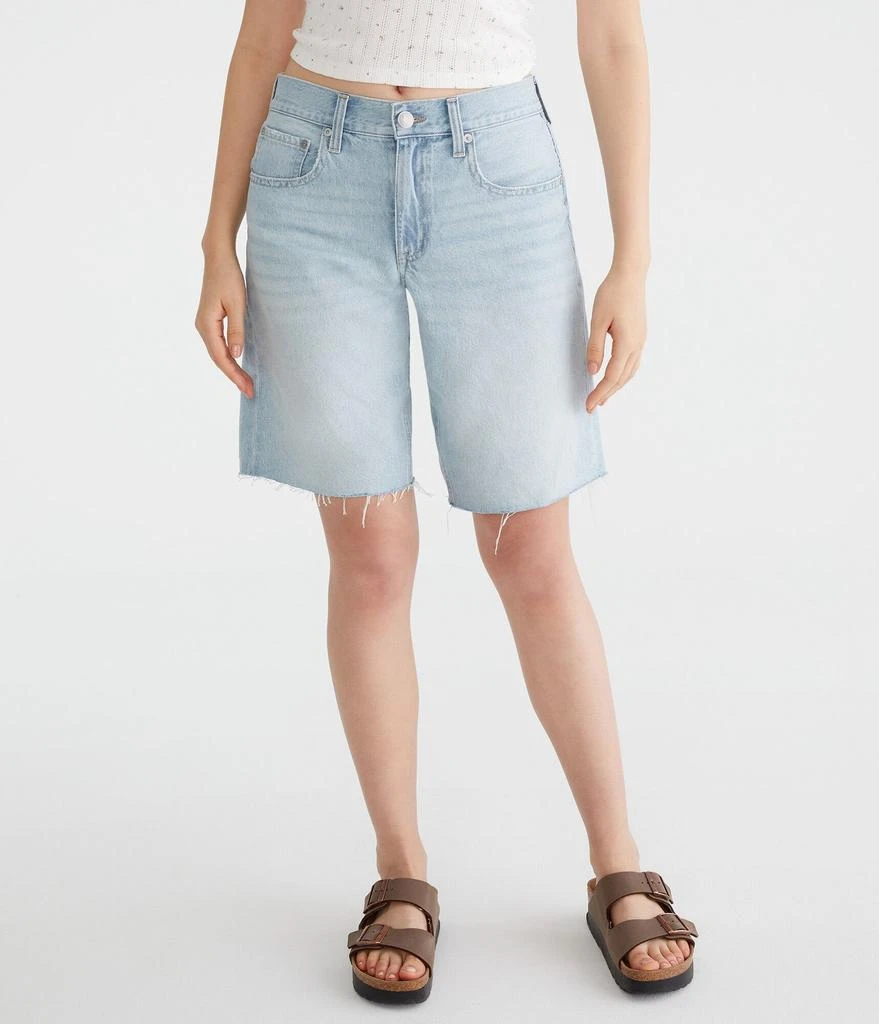 Aeropostale Mid-Rise Baggy Jorts 1