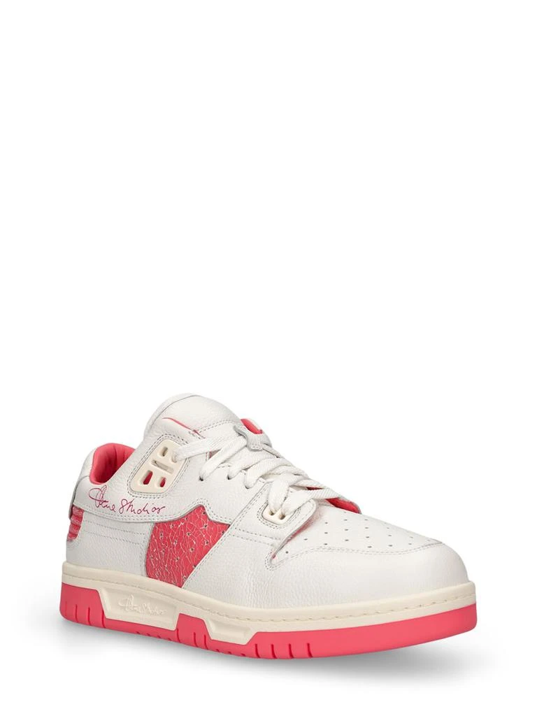 ACNE STUDIOS 08sthlm Leather Low Top Sneakers 2