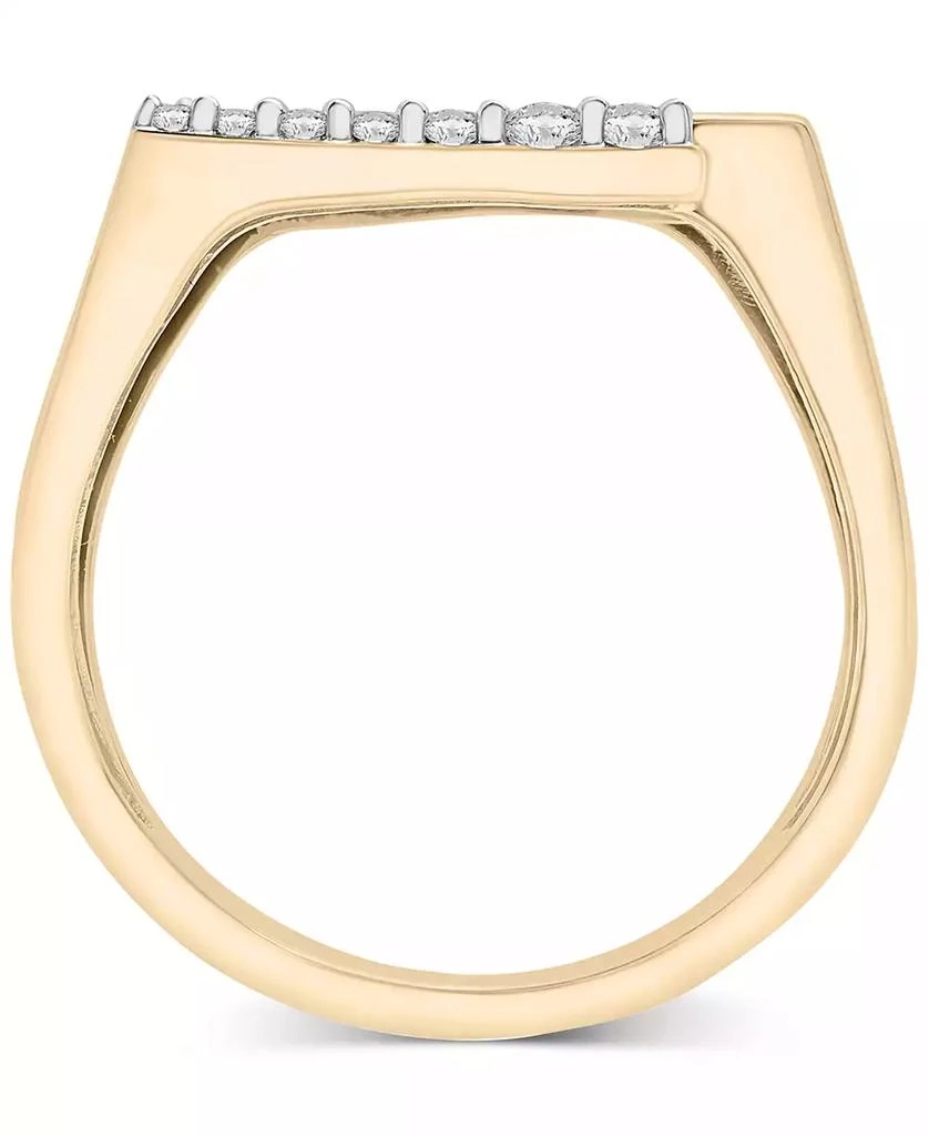 Wrapped Diamond MultiRow Wrap Ring (1/4 ct. t.w.) in 10k Gold, Created for Macy's 5