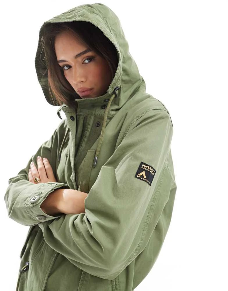 Superdry Superdry Vintage field parka in vintage khaki 3