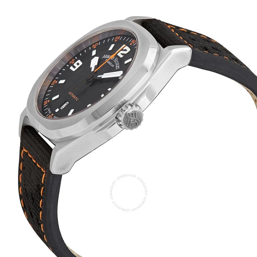 Armand Nicolet JH9 Automatic Black Dial Men's Watch A660HAA-NO-P0668NO8 2