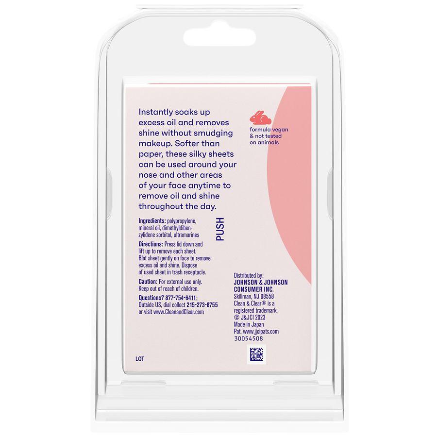 Clean & Clear Oil Absorbing Facial Sheets