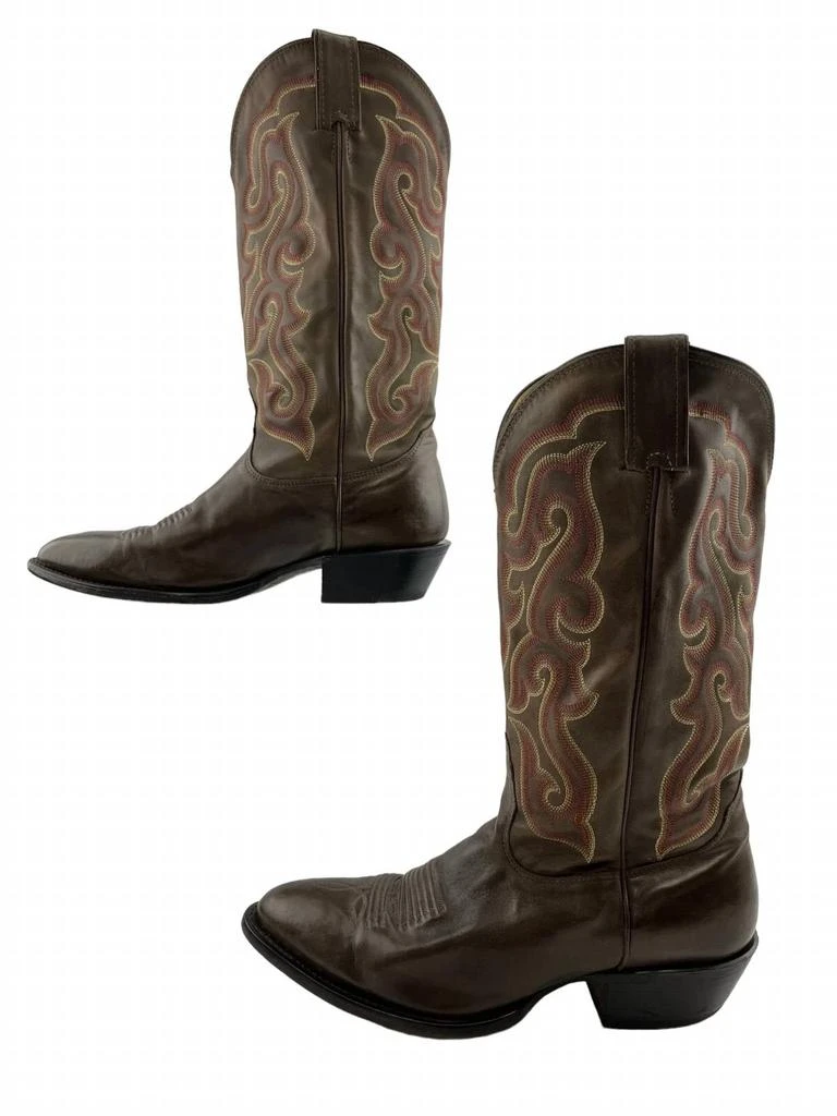Nocona Boots Men's Almond Toe Western Cowboy Boots In Brown 3